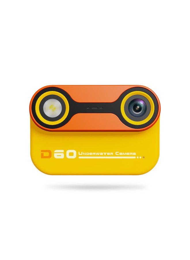 Kids Mini Camera D60 Waterproof Camera Underwater 3 Meters Diving Outdoor Swimming Photo Video Camera-Color:32G - Image 5