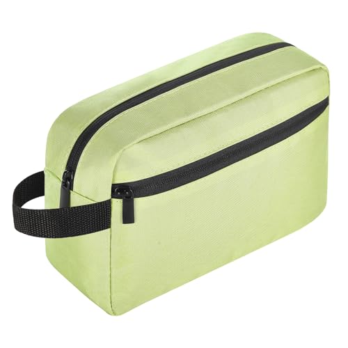 Icramsy Travel Toiletry bag Toiletry bag for women men Hanging Cosmetic bag Travel accessories for Women Men (Grass green) - Image 1