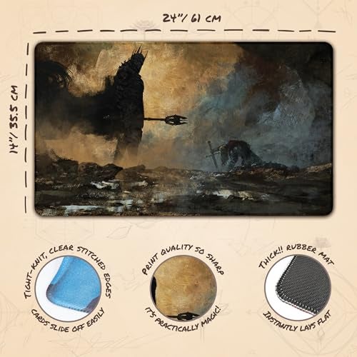 Paramint The Fate of Isildur (Stitched) - MTG Playmat by Anato Finnstark - Compatible with Magic The Gathering Playmat - Original Play Mat Designs - Image 4