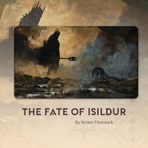 Paramint The Fate of Isildur (Stitched) - MTG Playmat by Anato Finnstark - Compatible with Magic The Gathering Playmat - Original Play Mat Designs - Image 2