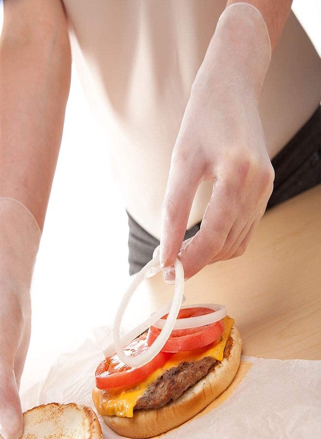 TRONEX- Vinyl Disposable Gloves, Powder-Free, Food Safe, Extra Strength, White (100, X-Large) - Image 4