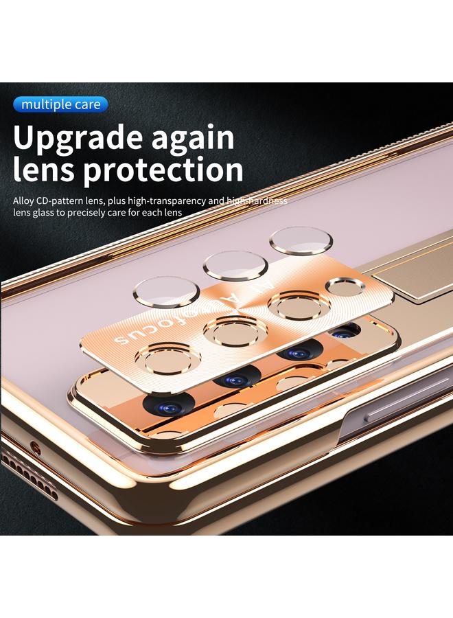 اس-توب جراب لهاتف Samsung Galaxy Z Fold4 5G بمفصلات مغناطيسية مع حامل - Image 5