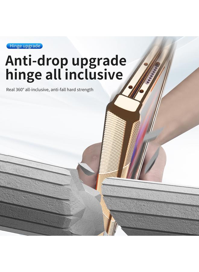 اس-توب جراب لهاتف Samsung Galaxy Z Fold4 5G بمفصلات مغناطيسية مع حامل - Image 4