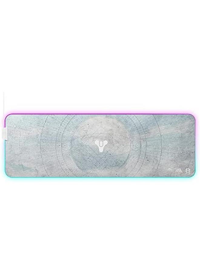 steelseries - Qck Prism Xl Destiny 2 Edition Cloth Gaming Mouse Pad 2 Zone Rgb Illumination Optimized For Gaming Sensors Size Xl 900 X 300 X 2Mm Destiny 2 Plus Rgb 63796 - Image 1