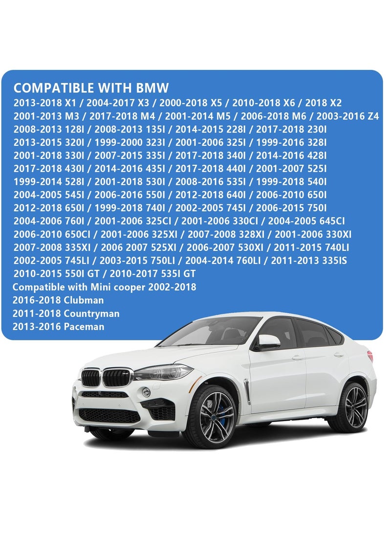 SYOSI - Fuel Tank Filler Cap,Gas Cap Compatible With BMW E39 E46 E60 E90 E92-128i 320i 325i 328i 328xi 330i 330xi 335i 525i 528i 530i 535i 750i X1 X3 X5 Z4 M3 Mini Cooper, Replace 16117222391, 10844, 31848 - Image 1