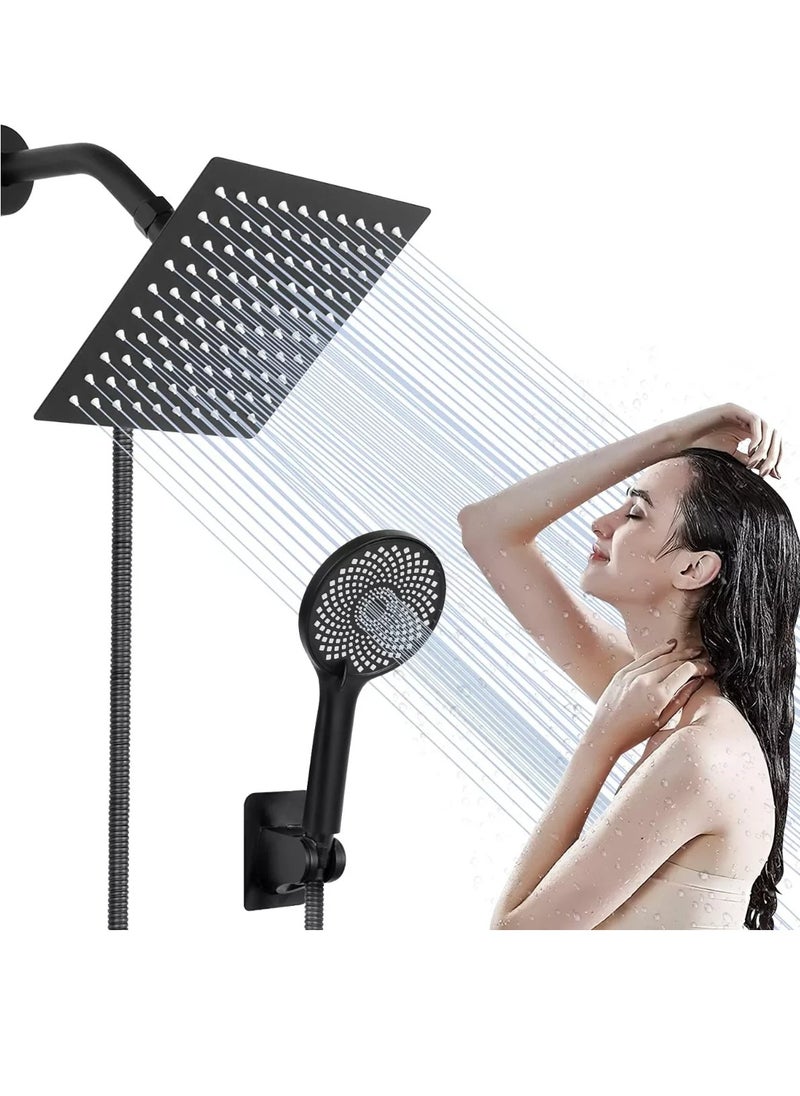 Gonice - 30cm Square Telephone Watering Can+2m Tube,3 Shower Modes - Image 1