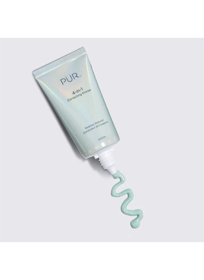 PÜR MINERALS - Pur Minerals 4-in-1 Correcting Primer, Pore Reducer, Makeup Primer, Redness Reducer, Cruelty-Free, Lightweight Formula, Vegan Friendly - Redness Reducer - Image 1
