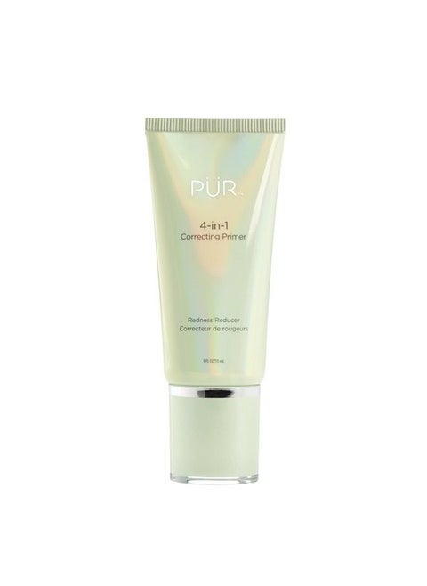 Pur Minerals 4-in-1 Correcting Primer, Pore Reducer, Makeup Primer, Redness Reducer, Cruelty-Free, Lightweight Formula, Vegan Friendly - Redness Reducer