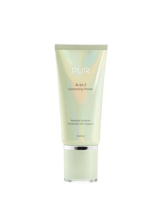 PÜR MINERALS - Pur Minerals 4-in-1 Correcting Primer, Pore Reducer, Makeup Primer, Redness Reducer, Cruelty-Free, Lightweight Formula, Vegan Friendly - Redness Reducer - Image 1