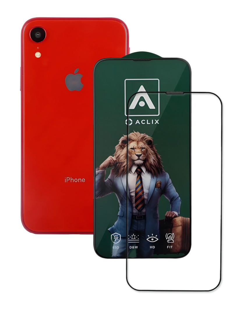 ACLIX Antistatic ESD Dustproof Premium Quality High Definition Tempered Glass Screen Protector Designed For  iPhone XR - Image 1