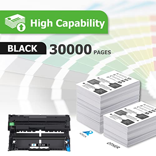 Aztech Compatible Drum Unit Replacement for Brother DR820 DR-820 DR 820 for Brother HL-L6200DW MFC-L5850DW MFC-L5900DW MFC-L6700DW MFC-L5800DW HLL6200DW HL-L5200DW HLL5100DN Printer (Black, 2-Pack) - Image 5