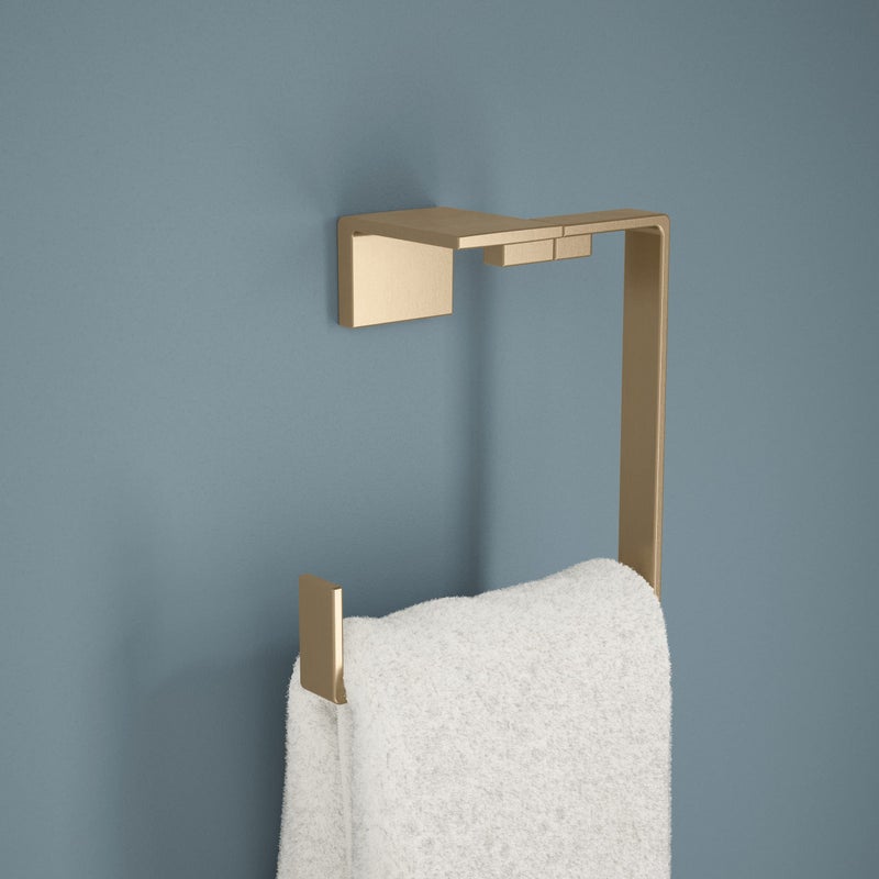 Liberty Hardware Delta 77746-CZ Vero Towel Ring, 2.92 x 6.5 x 6.5 Inches, Champagne Bronze  - Image 2