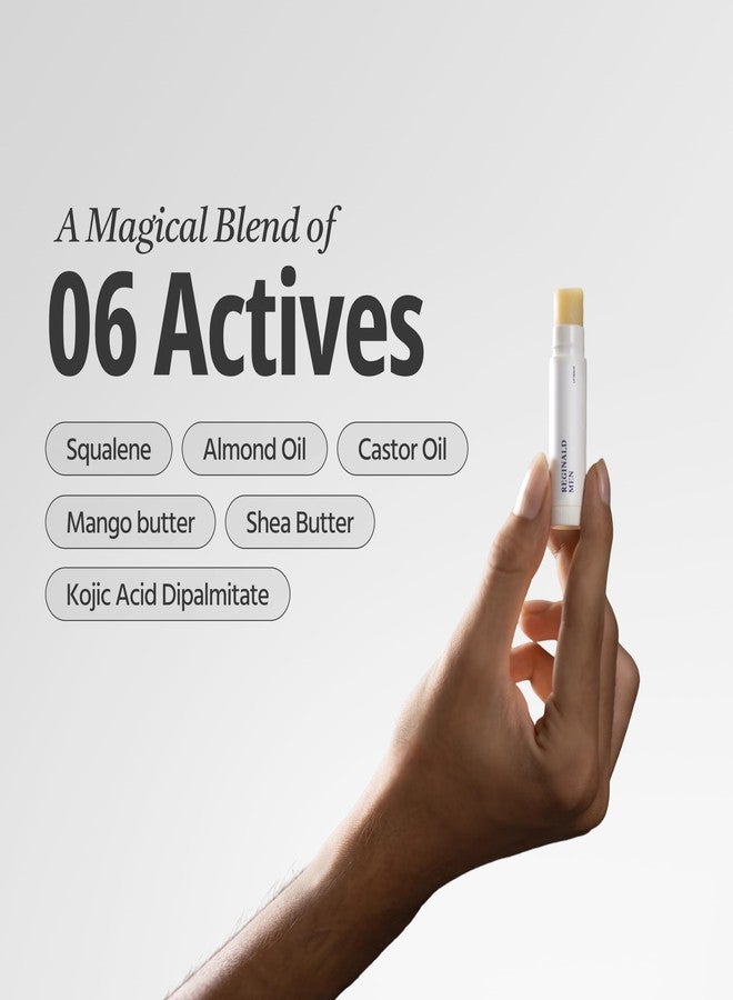 Reginald Men's Lip Balm, 5 grams, SPF 30, PA+++, Softens Lips, Anti-Pigmentation|Zeus - Lightening Lip Balm. - Image 3