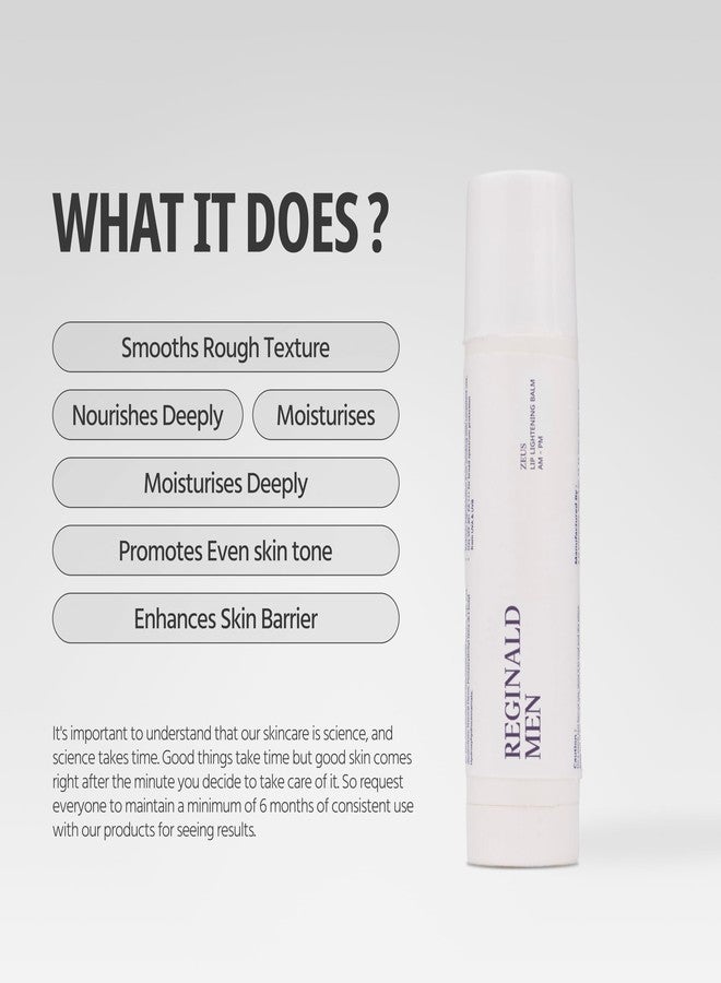 Reginald Men's Lip Balm, 5 grams, SPF 30, PA+++, Softens Lips, Anti-Pigmentation|Zeus - Lightening Lip Balm. - Image 4