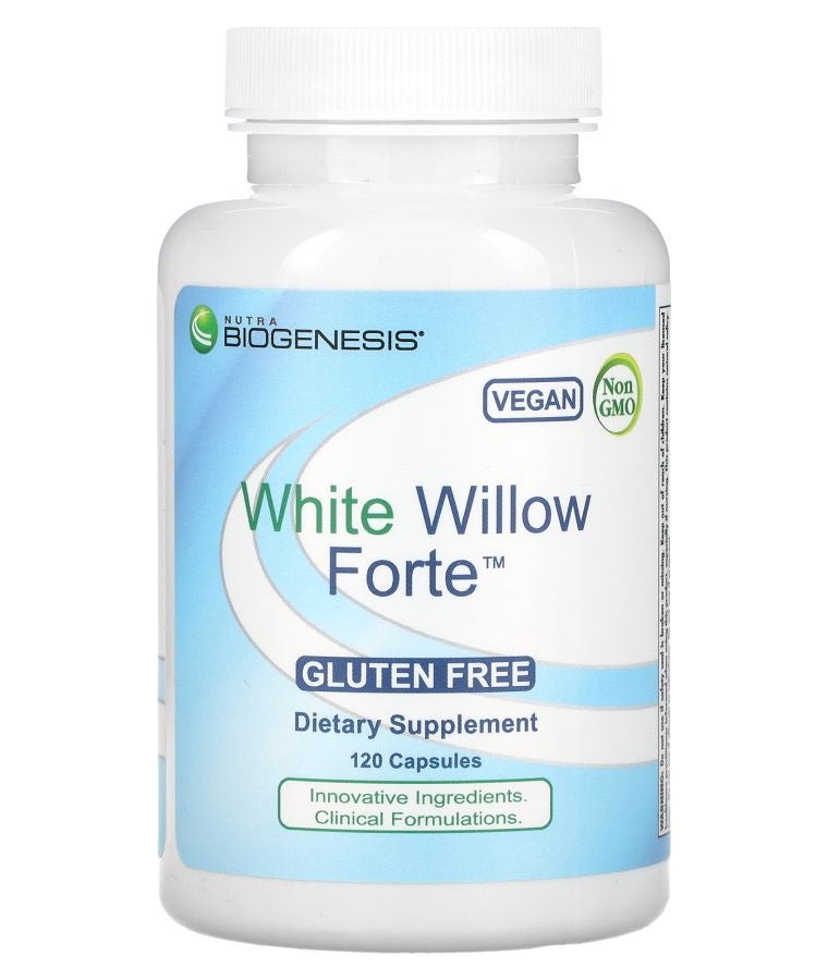 Nutra BioGenesis White Willow Forte 120 Capsules