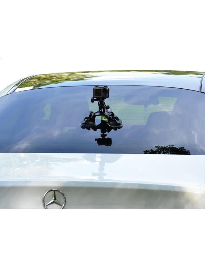 Maxcam Suitable For Dji Osmo Action 5 4 3 Action Cameras, Gopro 13120987, Car Suction Cup, Glass Fixation, Strong Car Mount, Off-Road Accessories - Image 3