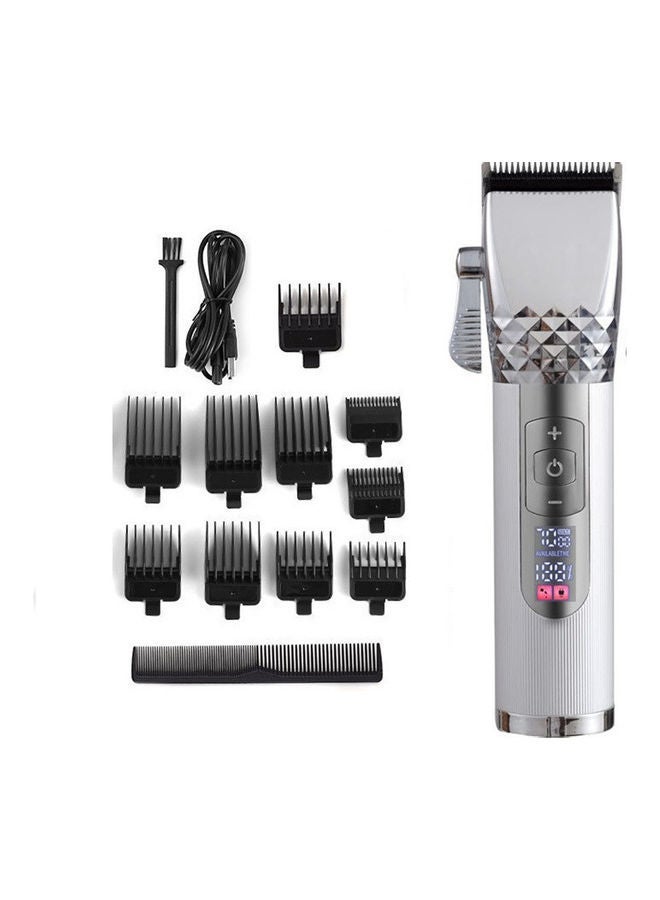 NIBEMINENT Strong Power Hair Clipper Silver 309grams - Image 3