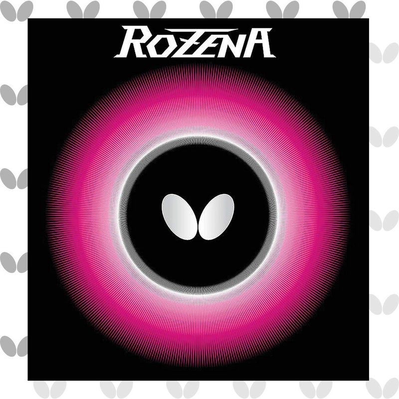 BUTTERFLY مطاط تنس الطاولة ROZENA (أسود) - Image 1