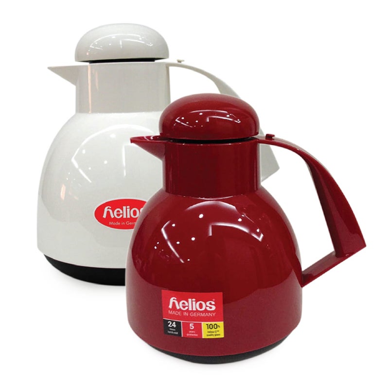 Helios Vacuum Flask 7934 1Ltr Assorted Color 1pc