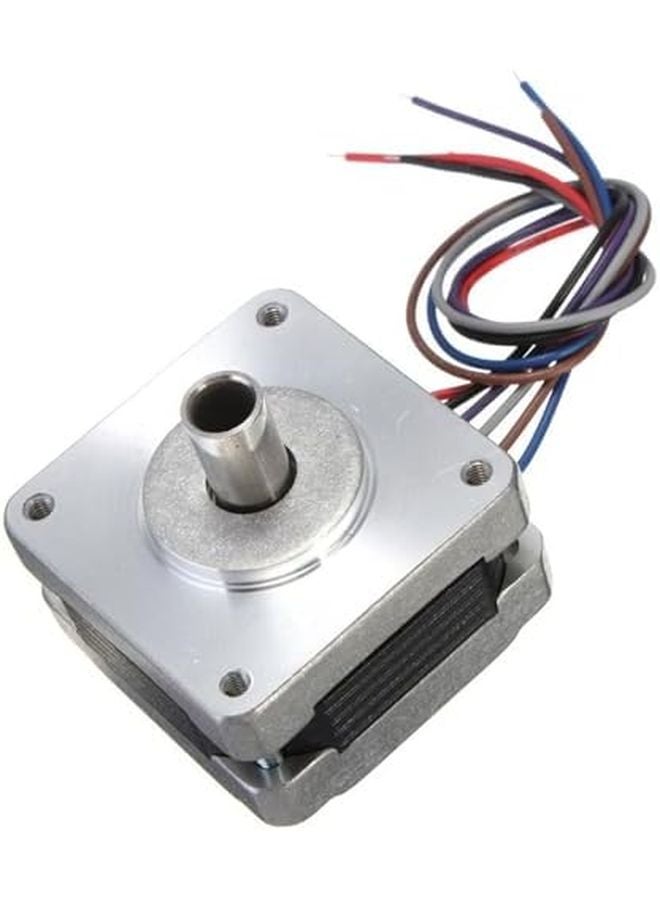 محرك خطوي Nema 17، 1.8 درجة، 4 مراحل، 5 أسلاك، عمود مجوف 8 مم، 39x39x22 مم، هجين، آلة CNC - Image 3