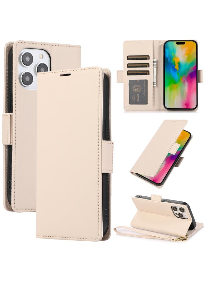 Zaboon Case For iPhone 11 Pro Side Buckle RFID Anti-theft Leather Phone Case - Image 1