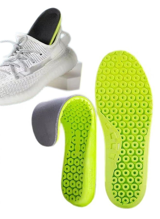 1 Pair of Breathable Sports Shoe Insole, Providing Excellent Shock Absorption and Cushioning for Feet Relief, Trimmable Size Comfortable Insoles for Men and Women for Everyday Use  - Image 1