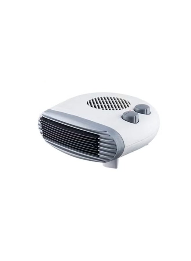 Nova NH1228 Low Profile Fan Heater 1000W/2000W Electric Room Heater with Adjustable Thermostat, Fast Heating Compact Space Heater for Home, Office, Bedroom & Living Area - Image 4