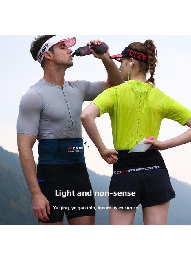 اسم المحتوى ناريلا حقيبة فاني رياضية للجنسين للجري واللياقة البدنية والمشي لمسافات طويلة واليوجا بحزام ماراثون بسعة كبيرة يمكن أن تضع الهاتف المحمول نايلون مسامي وخفيف للغاية ومضاد للبكتيريا وقابل للتوسيع لتقليل الحمل - Image 4