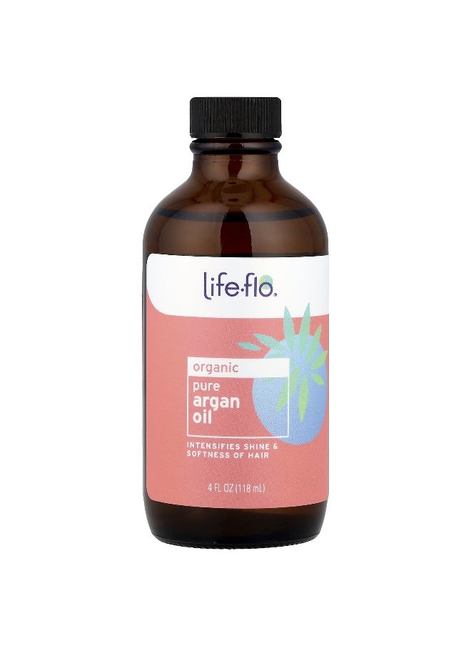 Life-flo Life-flo, Organic Pure Argan Oil, 4 fl oz (118 ml)  - Image 1