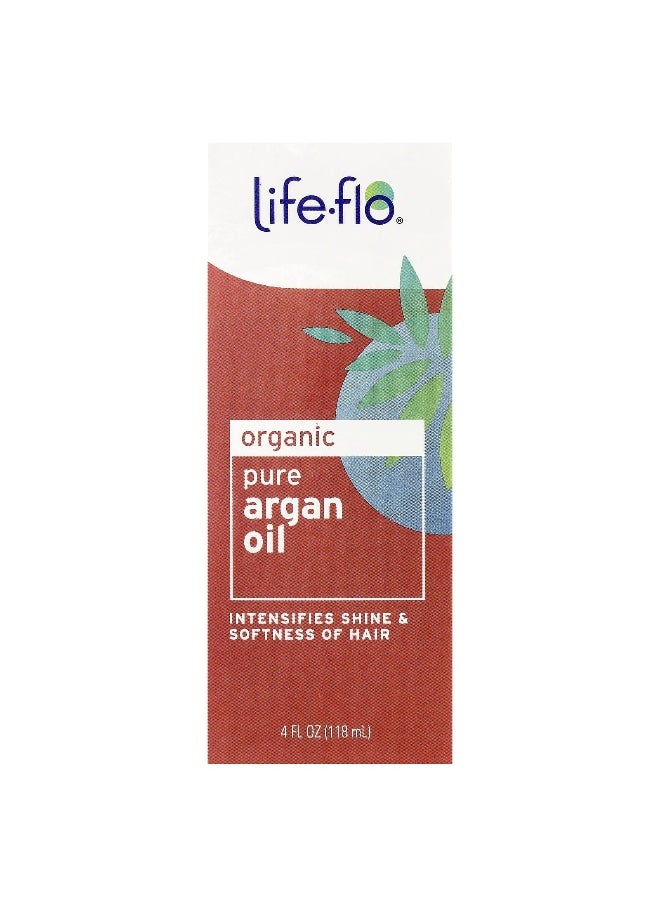 Life-flo Life-flo, Organic Pure Argan Oil, 4 fl oz (118 ml)  - Image 2