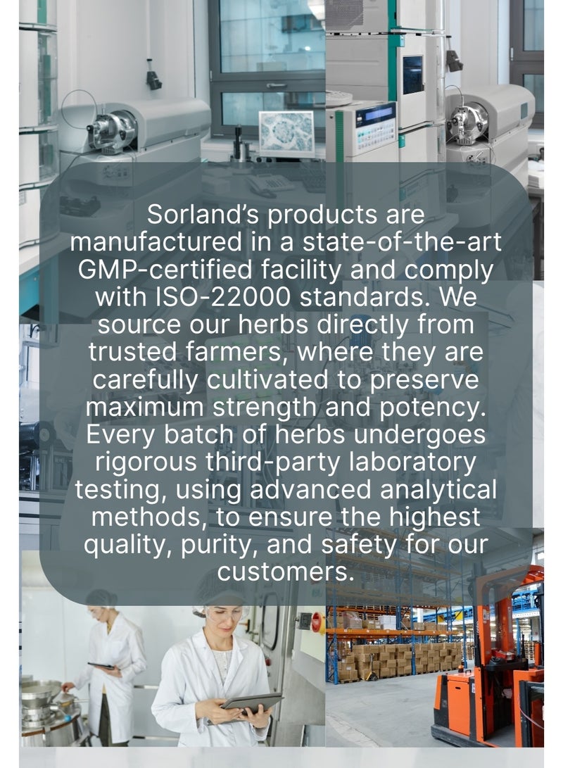 Sorland's Premium Fenugreek Extract – 60 Vegan Capsules | 100% Pure & Natural | Non-GMO | Supports Digestion, Energy, Vitality & Hormonal Balance | Free from Additives & Preservatives - Image 5