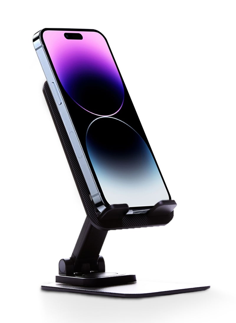 Urjwan 360° Desktop Phone Stand – Adjustable Metal Holder with Height & Angle Control for All Smartphones | Stable and Stylish Design - Image 4