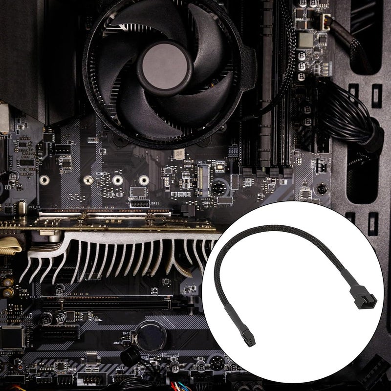 1 To 3 CPU Fan Splitter 4 Pin Adapter Power Extension Cable For PC Computer Cooling - Image 3