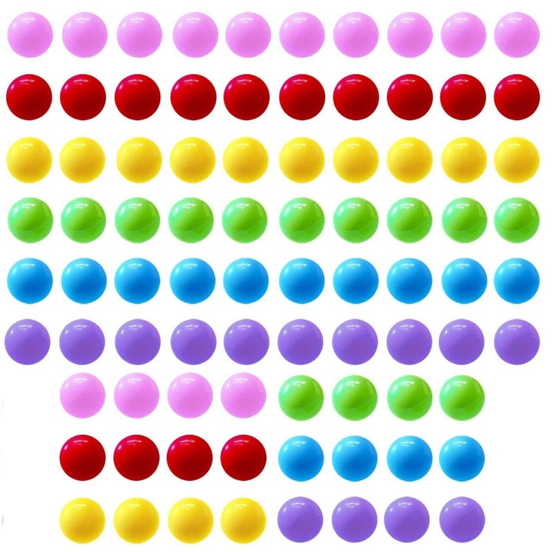 Hotusi 84 Pcs Chinese Checkers Marbles Balls in 6 Colors14mm Game Replacement Marbles Balls for Marble Run Board Game - Image 3