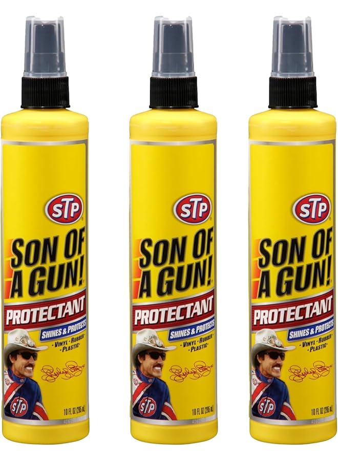 اس تي بي منظف سيارات شامل من "سون أوف أ جان" ومنتجات العناية الداخلية الفائقة (بخاخ واقي، 3 عبوات) - Image 1