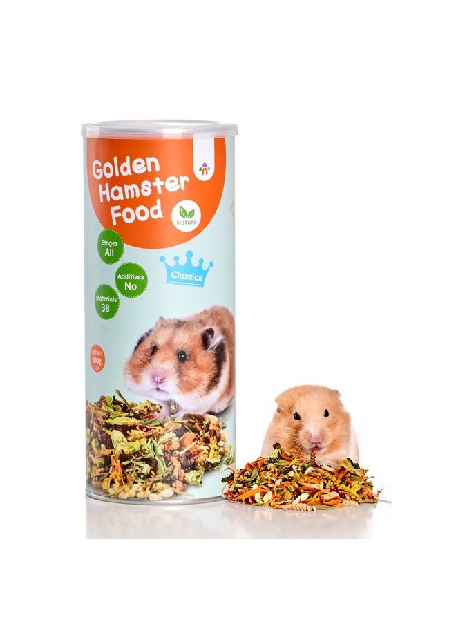 Niteangel Hamster Food & Treats Toy - Small Animal Natural Food for Syrian Golden Hamsters or Other Small-Sized Pets - Image 1