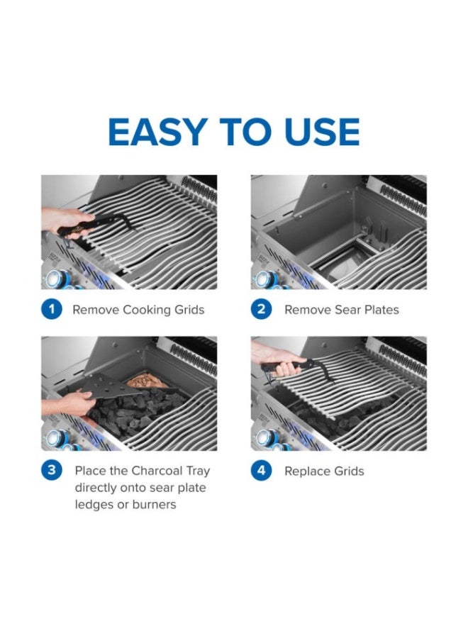 NAPOLEON صينية فحم ونابليون من الحديد الزهر - Image 3