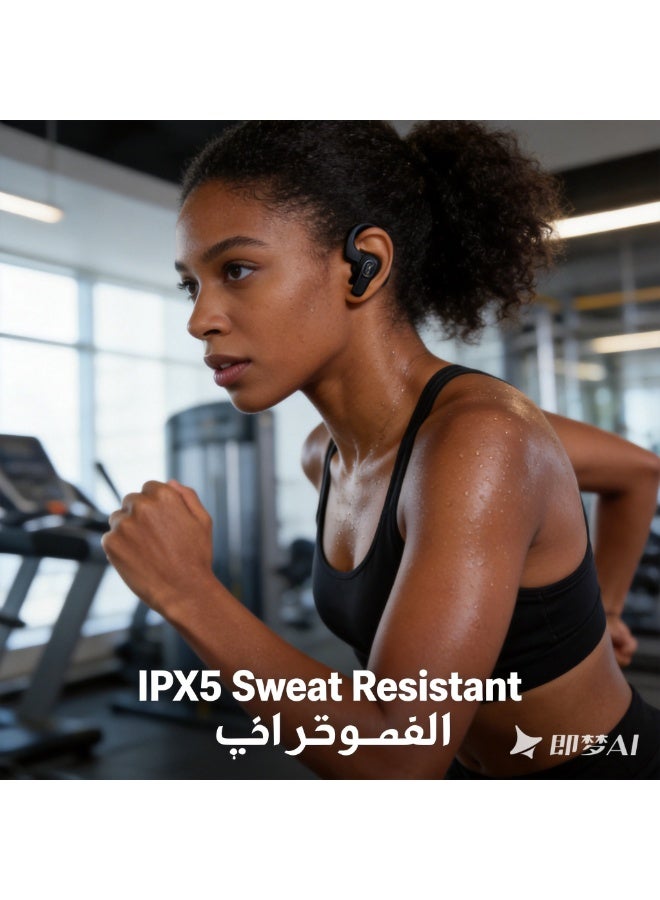 سماعات الأذن اللاسلكية, سماعات الأذن اللاسلكية كليب الرياضة, كليب على سماعات الأذن بلوتوث لآيفون الروبوت, سماعات توصيل الهواء, أقراط سماعات بلوتوث لتشغيل ركوب الدراجات,التمرين,القيادة - Image 2