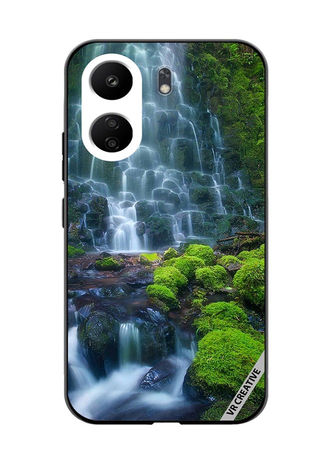 VR CREATIVE Protective Case Cover For Xiaomi Redmi 13C Nature Design Multicolour - Image 1