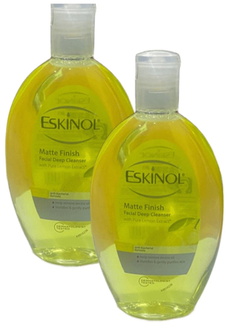 إسكينول اسكينول منظف الوجه بالليمون - 225 مل - 2 حبه - Image 2
