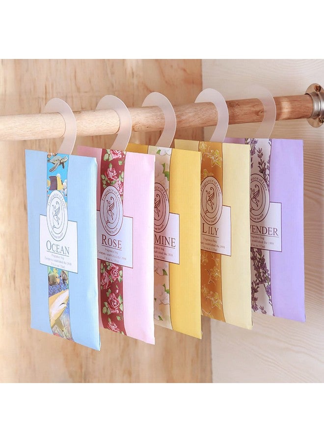 Pilipane Air Freshner Deodorizer Scented Sachets Bagslong Lasting Hanging Sachet Bags Closet Deodorizer Scented Air Fresheners For Drawer And Closet Car Hanging Fragrant Dried Flower Wardrobe Sachet - Image 3