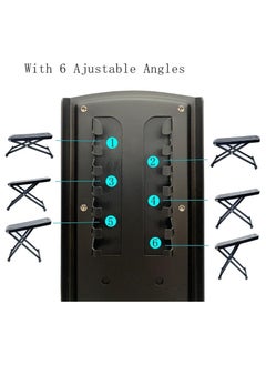 Ru syanl Pedicure Foot Rest Stand Toenail Care Stand with Non-Slip Rubber Adjustable Foot Pedal Pedicure Foot Stand for Home Foot Spa  - Image 4