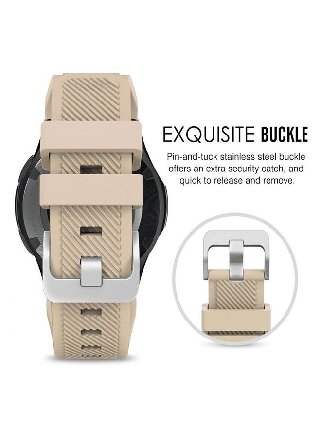 NIBEMINENT - unisex Classic Soft Silicone Replacement Sport Band for iBazal Gear S3 Frontier - Image 1