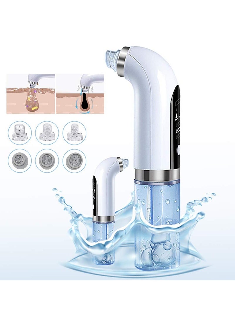 Electric Super Micro Bubble Beauty Blackhead Remover Pore Vacuum - Electric Blackhead Vacuum Cleaner Blackhead Extractor Tool Device Comedo Removal Suction Beauty Device - Image 1