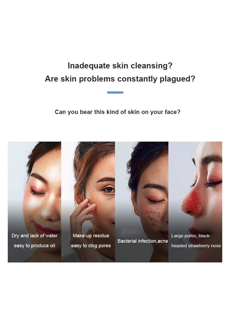 Electric Super Micro Bubble Beauty Blackhead Remover Pore Vacuum - Electric Blackhead Vacuum Cleaner Blackhead Extractor Tool Device Comedo Removal Suction Beauty Device - Image 4