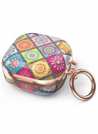 Earphone Protective Cover, for Samsung Galaxy Buds 2 Pro Case / Live Stylish Hard TPU Shockproof Cover Women Girls (Boho, with Keychain - pzsku/Z16B6259F91CD4A086347Z/45/_/1677895102/7d96d82b-be03-4116-8679-6b3d51fd63fe