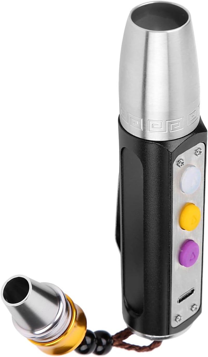 USB Rechargeable Jewelry Torch with 3 LEDs, Multifunctional Gems Testing Tool for Household Lighting, Compact Aluminum Alloy Material - Image 4