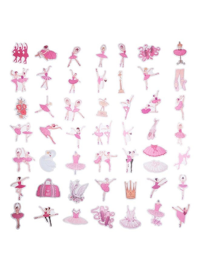 كليڤر بلاي مجموعة من 100 ملصق راقصة باليه، هدايا حفلات راقصة باليه، ديكورات أعياد الميلاد - Image 2