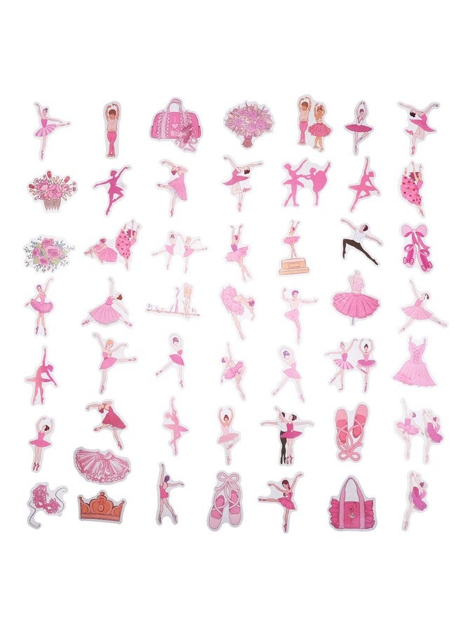 كليڤر بلاي مجموعة من 100 ملصق راقصة باليه، هدايا حفلات راقصة باليه، ديكورات أعياد الميلاد - Image 3