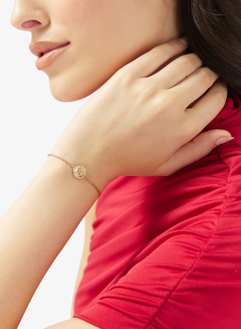 GUESS Logo Crystals Bracelet - Image 5